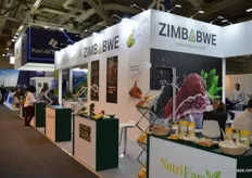 Zimbabwe had a nice pavilion with lots of stand holders busy in meetings.